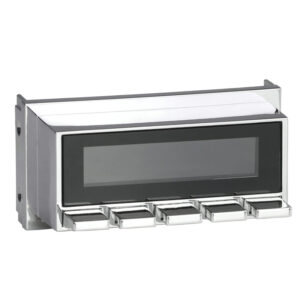 RETROSOUND Displayeinheit verchromt mit verchromten Tasten