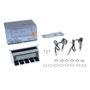 Alternative view of RETROSOUND Displayeinheit verchromt mit verchromten Tasten