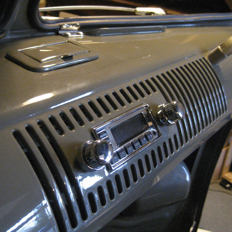 RETROSOUND Einbaurahmen, verchromt – Bild 4
