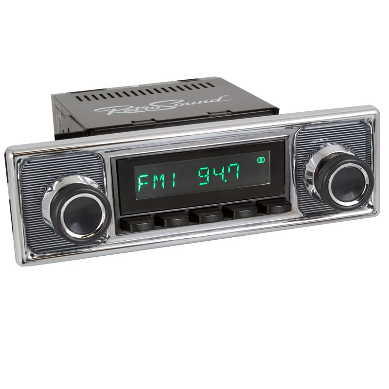 RETROSOUND Einsätze für "Becker" Frontblende, Nadelstreifen – Bild 3