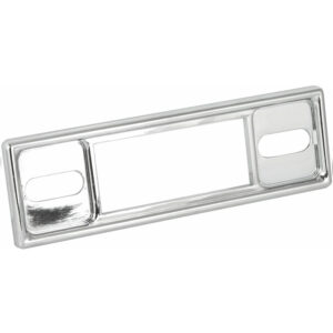 RETROSOUND Frontblende - "Becker Design", ohne Einsätze, 59x189mm