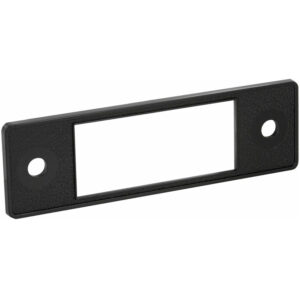 RETROSOUND Frontblende - "Mini DIN", schwarz, 38x89mm