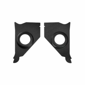 RETROSOUND Kickpanels für CHEVROLET 1955-56, schwarz ohne S-62 Lautsprecher