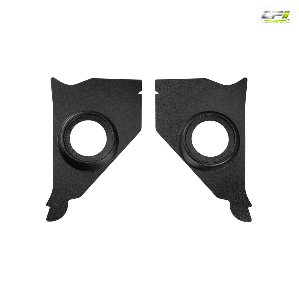 RETROSOUND Kickpanels für CHEVROLET 1955-56, schwarz ohne S-62 Lautsprecher