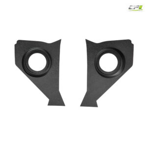 RETROSOUND Kickpanels für CHEVROLET 1957, schwarz ohne S-62 Lautsprecher