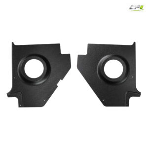 RETROSOUND Kickpanels für FORD Falcon 1960-66, schwarz ohne S-62 Lautsprecher