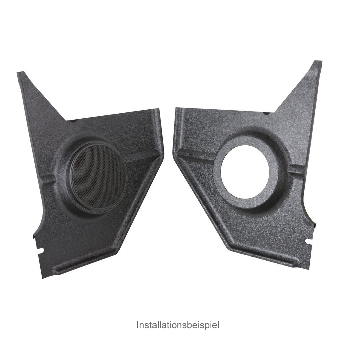 RETROSOUND Kickpanels für FORD Mustang 1967-68 (Kein Cabrio), schwarz ohne Lautsprecher – Bild 3