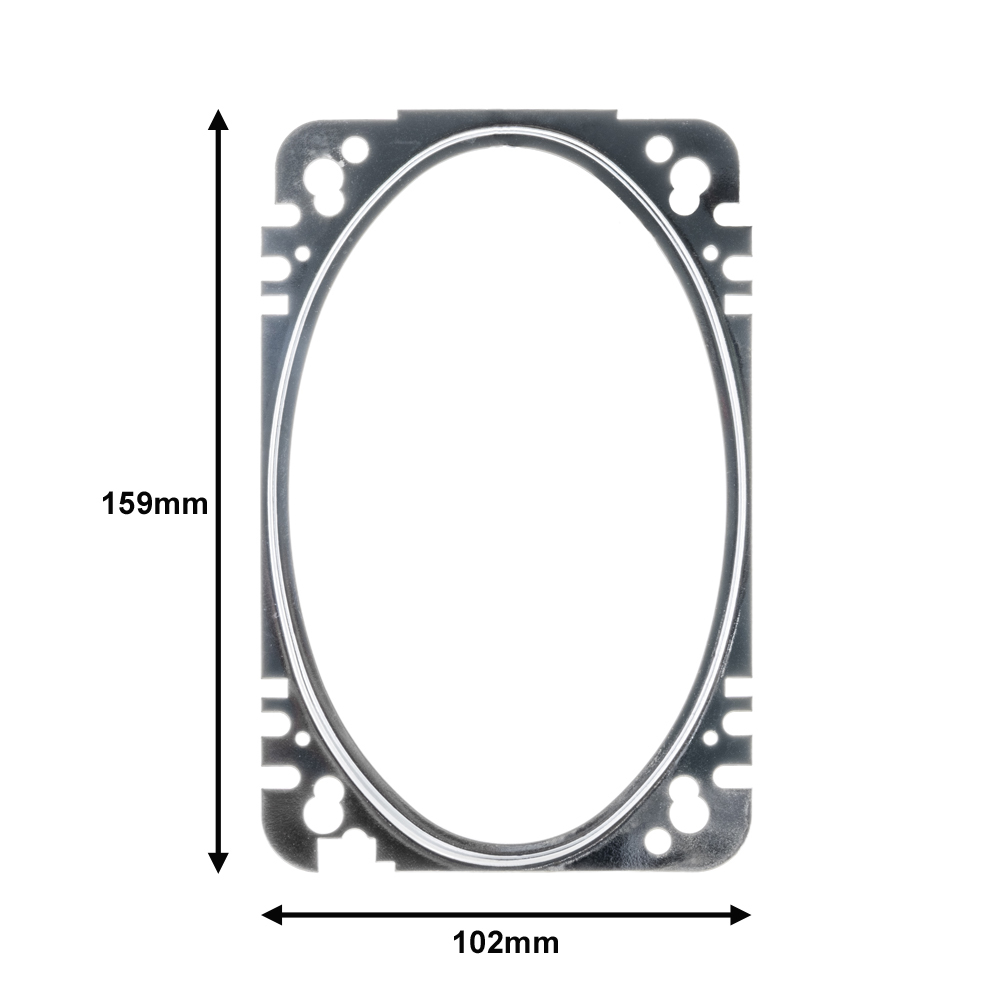 RETROSOUND Lautsprecher mit Gitter 4''x6'', 97 x 153mm (Paar), Neodym – Bild 7