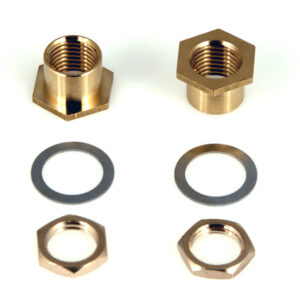 RETROSOUND Messing-Überwurfmuttern