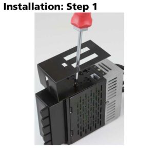 Alternative view of RETROSOUND Metall-Befestigungsmaterial - Universal DIN Einbausatz, komplett