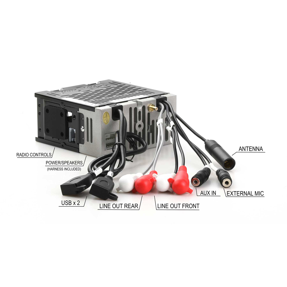 _RETROSOUND Radiomodul (UKW/DAB+/BT/USB) inklusive Einbaumaterial und Verkabelung – Bild 3