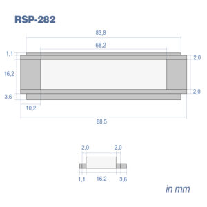 Alternative view of RETROSOUND Redondo Displaylinse, 16.2 x 88.5mm (B Body Mopar)