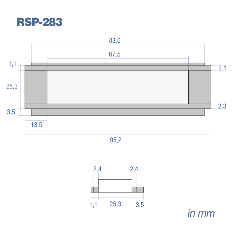 RETROSOUND Redondo Displaylinse, 25.3 x 95.2mm (1969 Firebird Style) – Bild 2
