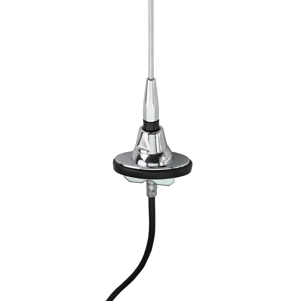 RETROSOUND Stabantenne, verchromtes Messing, ovaler Fuss – Bild 2
