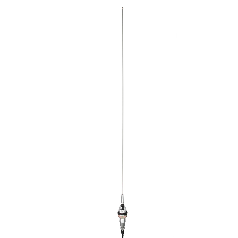 RETROSOUND Teleskopantenne, verchromtes Messing, Frontmontage