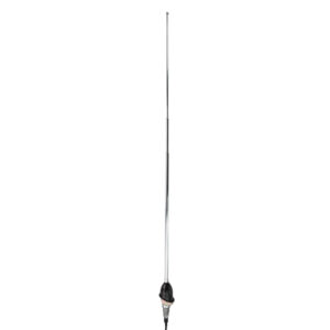 RETROSOUND Teleskopantenne, verchromtes Messing, Frontmontage