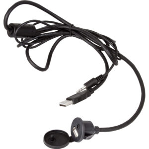 Alternative view of _RETROSOUND USB-Einbaubuchse mit 3.5mm Klinke, schwarz, 1.3m Kabel