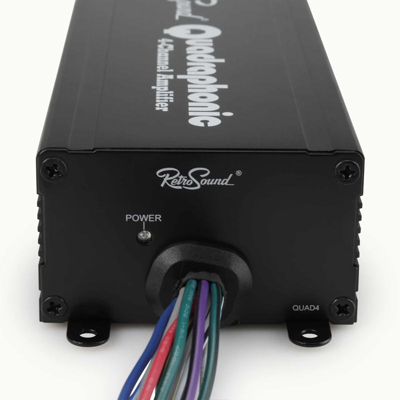 RETROSOUND Verstärker, Quadraphonic, 4x 45Watt RMS, Plug&Play – Bild 4