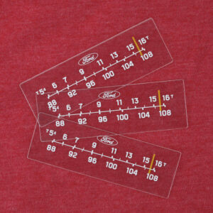 Alternative view of RETROSOUND bedrucktes Displayschutzglas, für "Ford", 3er Set