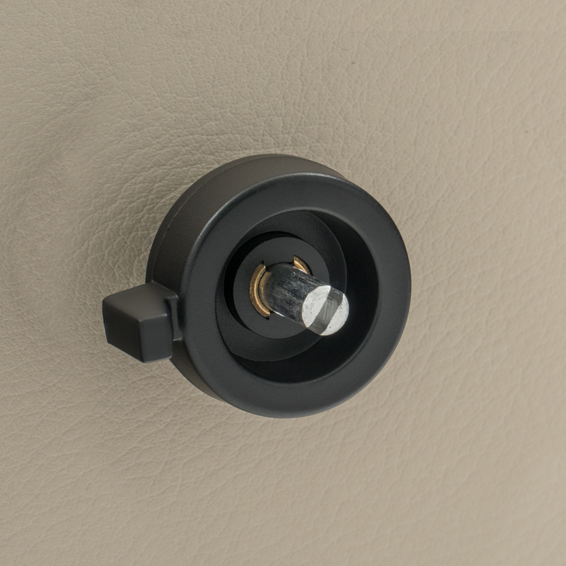 RETROSOUND hinterer Bedienring, Kunststoff, schwarz