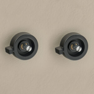 Alternative view of RETROSOUND hinterer Bedienring, Kunststoff, schwarz