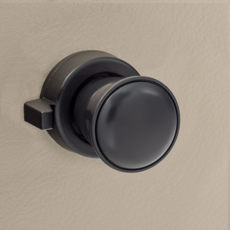 RETROSOUND hinterer Bedienring, Kunststoff, schwarz – Bild 6