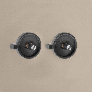 Alternative view of RETROSOUND hinterer Bedienring, Kunststoff, schwarz