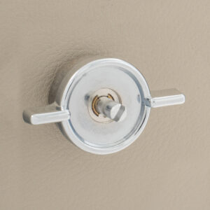 RETROSOUND hinterer Bedienring, Kunststoff verchromt