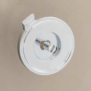 RETROSOUND hinterer Bedienring, Kunststoff verchromt