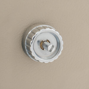 RETROSOUND hinterer Bedienring, Kunststoff verchromt