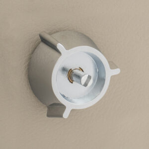 RETROSOUND hinterer Bedienring, Kunststoff verchromt