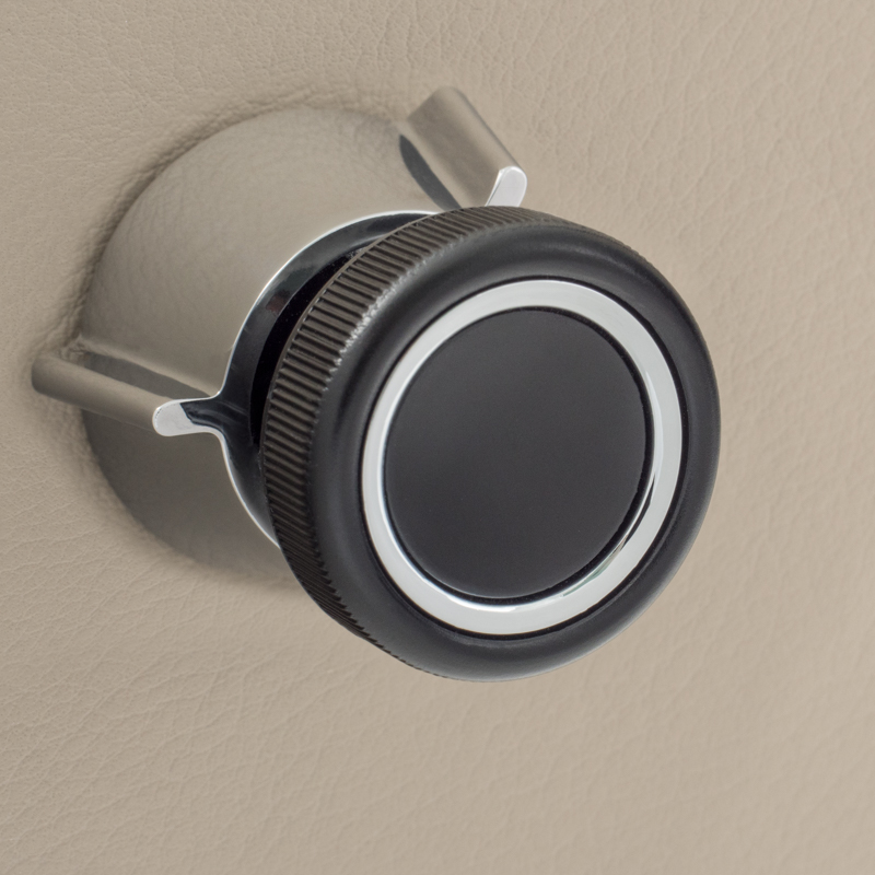 RETROSOUND hinterer Bedienring, Kunststoff verchromt – Bild 3