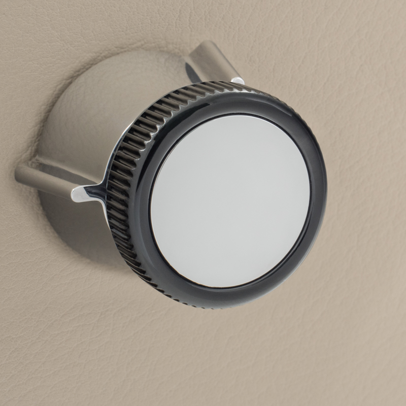 RETROSOUND hinterer Bedienring, Kunststoff verchromt – Bild 7