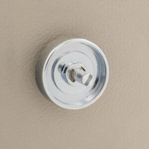 RETROSOUND hinterer Bedienring, Kunststoff verchromt