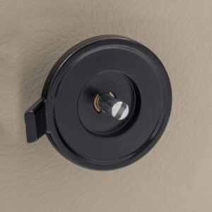 RETROSOUND hinterer Bedienring, Metall, schwarz lackiert