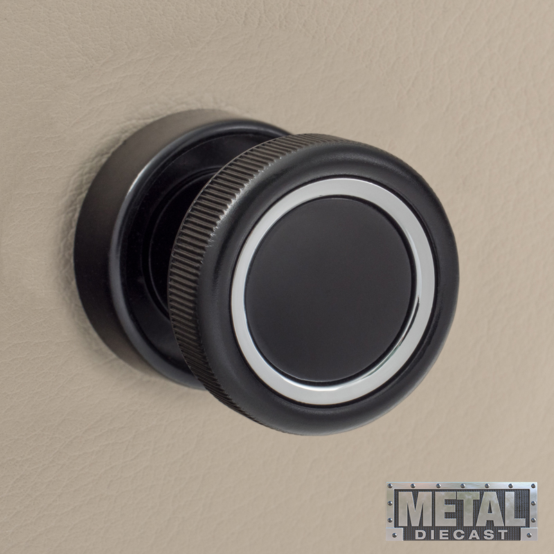RETROSOUND hinterer Bedienring, Metall, schwarz lackiert – Bild 3