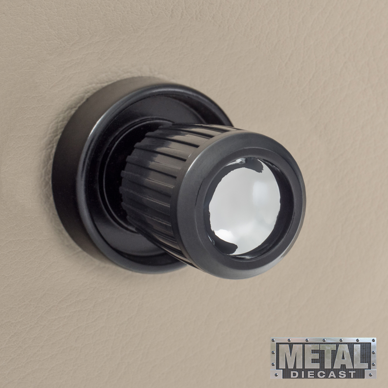 RETROSOUND hinterer Bedienring, Metall, schwarz lackiert – Bild 8