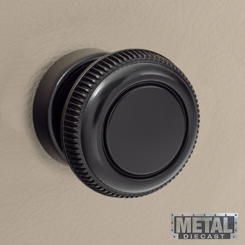 RETROSOUND hinterer Bedienring, Metall, schwarz lackiert – Bild 10