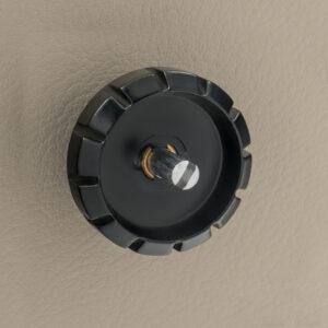 RETROSOUND hinterer Bedienring, Metall, schwarz lackiert