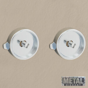 Alternative view of RETROSOUND hinterer Bedienring, Metall, verchromt