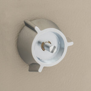 RETROSOUND hinterer Bedienring, Metall, verchromt