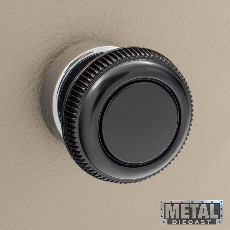 RETROSOUND hinterer Bedienring, Metall, verchromt – Bild 10