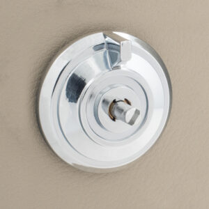 RETROSOUND hinterer Bedienring, Metall, verchromt