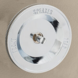 RETROSOUND hinterer Bedienring, Metall, verchromt