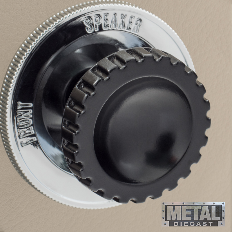 RETROSOUND hinterer Bedienring, Metall, verchromt – Bild 11