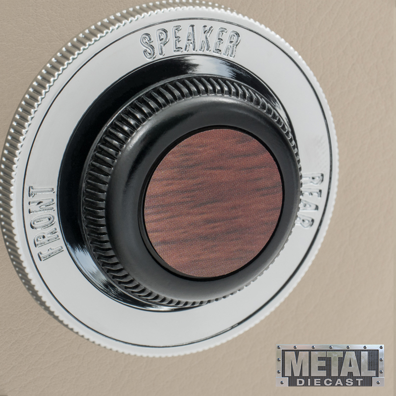 RETROSOUND hinterer Bedienring, Metall, verchromt – Bild 3