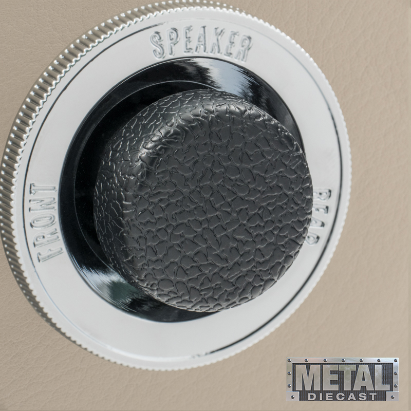 RETROSOUND hinterer Bedienring, Metall, verchromt – Bild 4