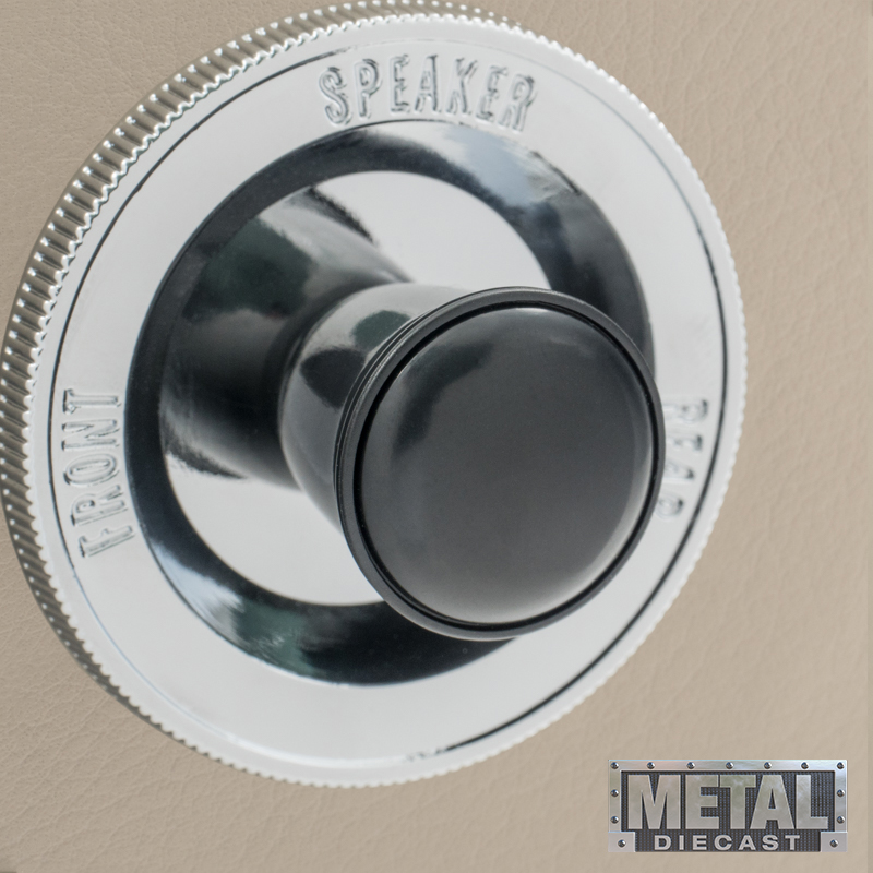 RETROSOUND hinterer Bedienring, Metall, verchromt – Bild 6
