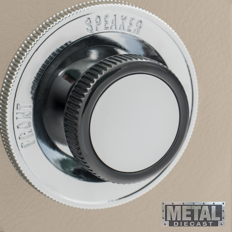 RETROSOUND hinterer Bedienring, Metall, verchromt – Bild 7