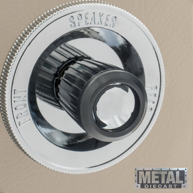 RETROSOUND hinterer Bedienring, Metall, verchromt – Bild 8